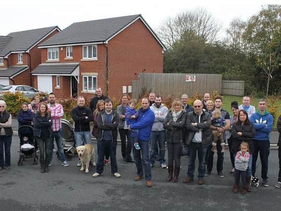 Campaigners at Meadowbrook Estate object to road which will cut between them and Pemberton village