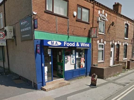 The shop on Atherton Road. Pic courtesy of Google Street View