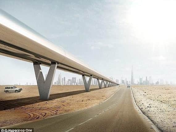 How the hyperloop could look