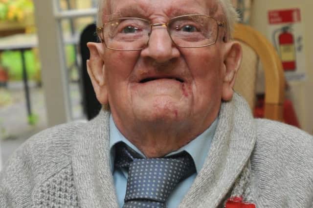 War veteran and Legion d'Honneur recipient Harry Pibmlett