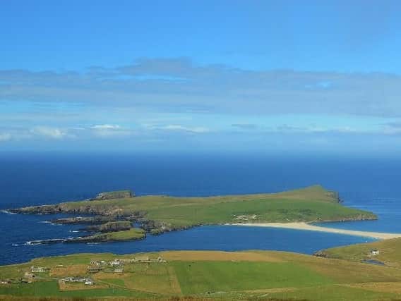 Stunning St Ninians Isle. Photo by Yolanda Bruce.