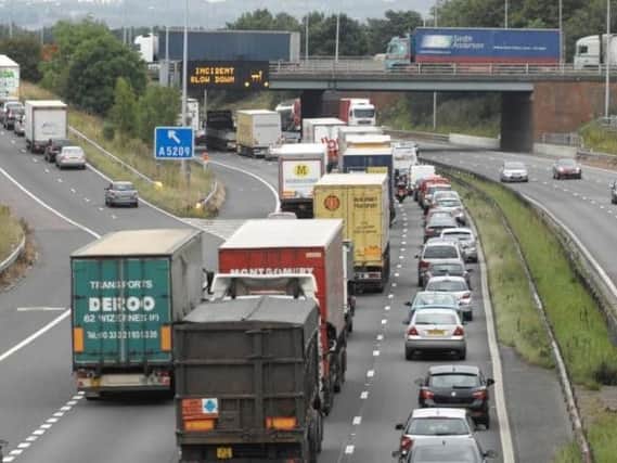 M6 traffic