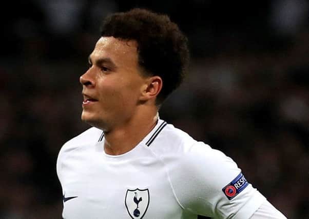 Spurs midfielder Dele Alli