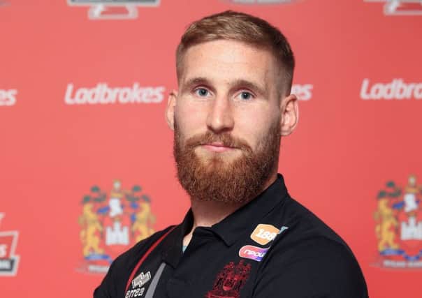 Sam Tomkins hasn't yet played in the same Wigan side as Morgan Escare
