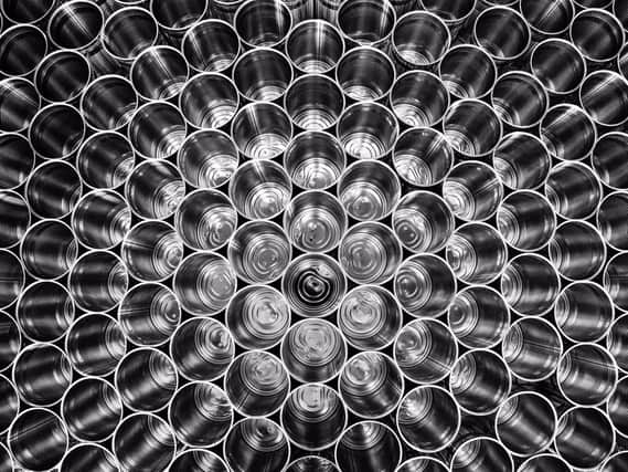 Susan Kennedy's image of cans on the factory line at Heinz