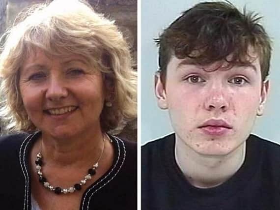 Ann Maguire, who was murdered by pupil Will Cornick (right)