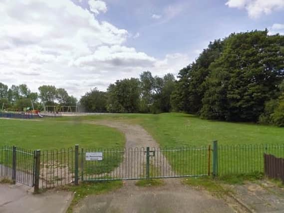 Westleigh Park, the scene of another arson attack