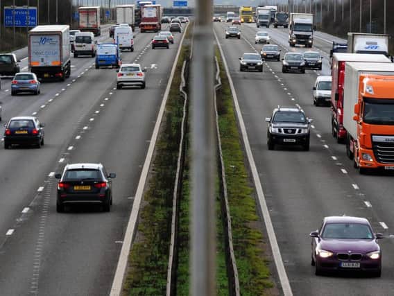 One in nine (11%) vehicles on UK motorways drift out of their lanes