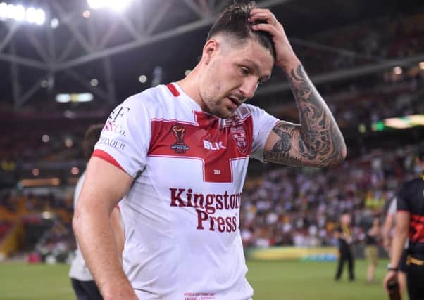 Dejected Gareth Widdop after the final. Picture: NRL Photos