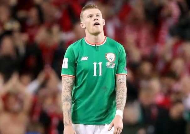 James McClean has been nominated for the Irish sportsperson of the year award