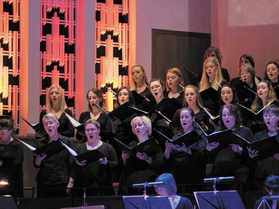 Handel's Messiah being performed