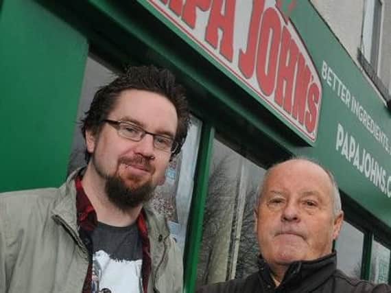 Martin Webster (left) and Peter Knowles, former employees of Papa Johns, have been left out of pocket