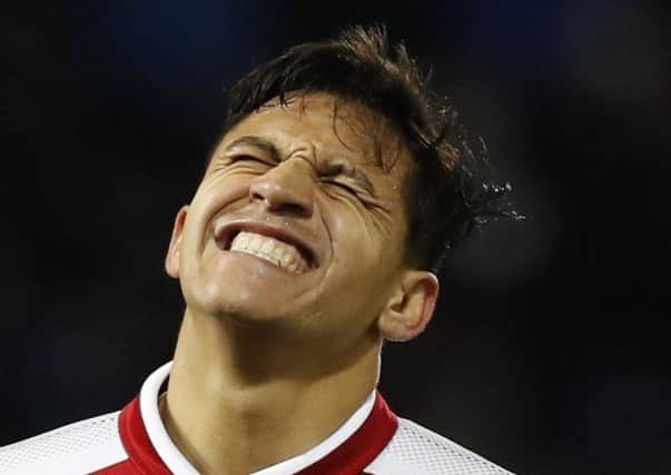 Arsenal striker Alexis Sanchez