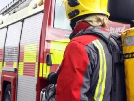Firefighters attended a fire in Ashton