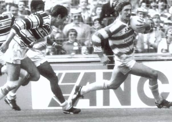Brett Kenny in action in the 1985 Challenge Cup Final