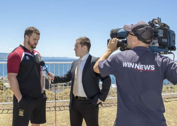 Sean O'Loughlin interviewed in Wollongong
