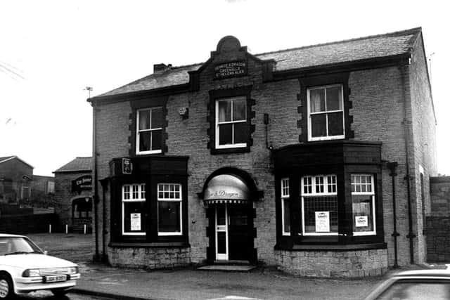 The George and Dragon pub in Billinge where Helen McCourt was murdered by Ian Simms in 1988