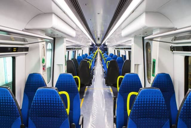 The new electric train being built for Northern in Zaragoza, Spain.