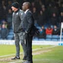 Chris Powell, right, with Paul Cook