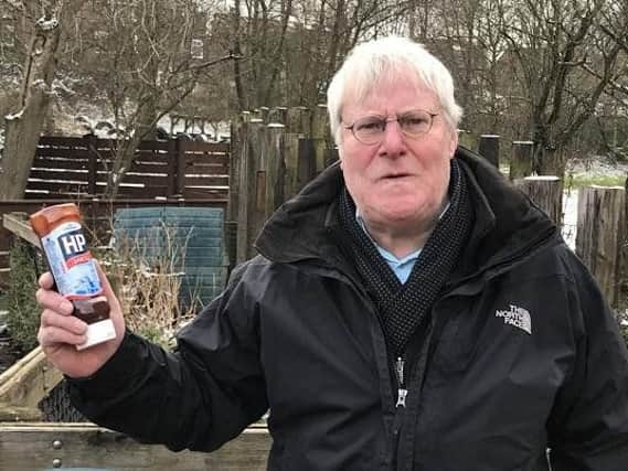 A squeeze of brown sauce cost Andy Sokill eight pence at Galloways