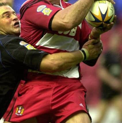 Dave Furner playing for Wigan