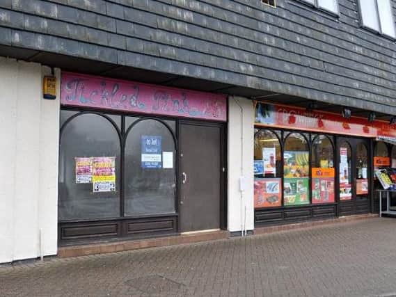 The former dog grooming parlour which could become a new delicatessen and wine bar