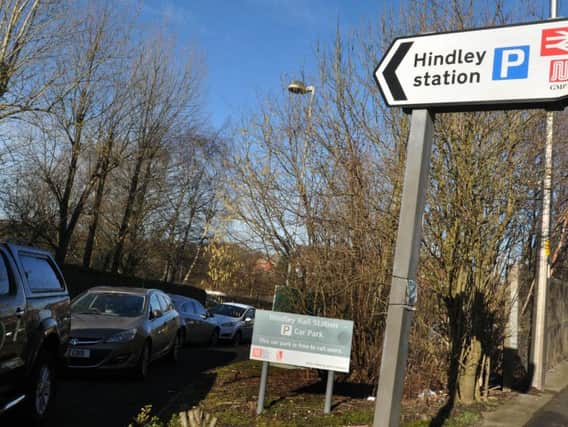 Hindley train station parking