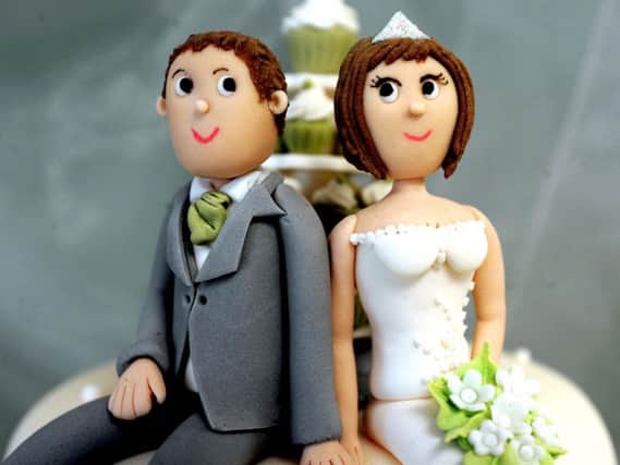 The number of couples getting married abroad rose by 14% in the past year.