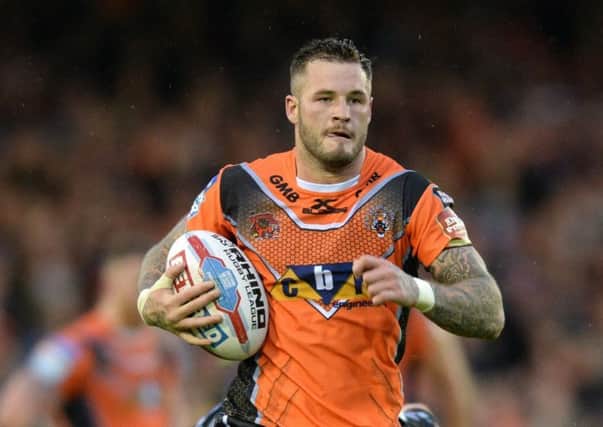 Zak Hardaker was sacked by Castleford