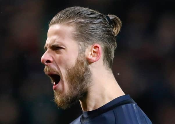 Manchester United goalkeeper David De Gea