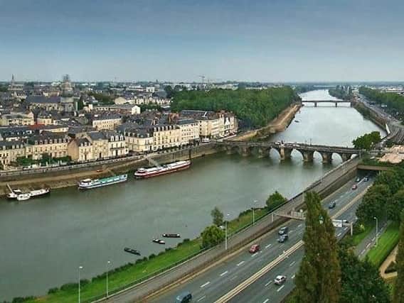 The French city of Angers which is twinned with Wigan