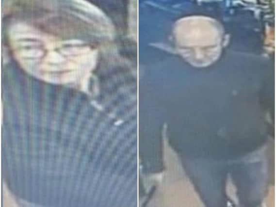 The two people believed to have Wigan links police want to speak to