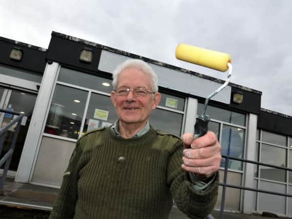 Jim Ellis is refurbishing the building at Hindley Community Swimming Pool, he would like volunteers to help keep the building tidy.