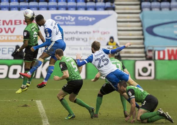 Latics failed to build on Chey Dunkley's opening goal against Scunthorpe