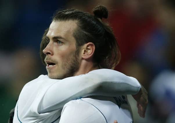 Real Madrid forward Gareth Bale