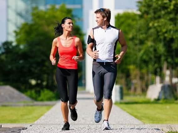 Running with a friend can help keep you motivated