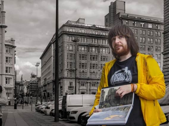 Gary Lunt, who is running film walking tours of Liverpool