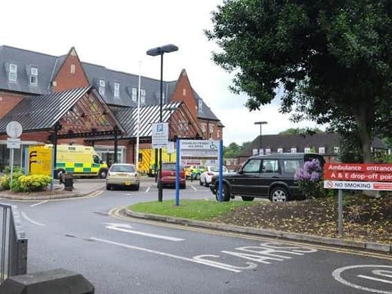 Wigan Infirmary's accident and emergency department