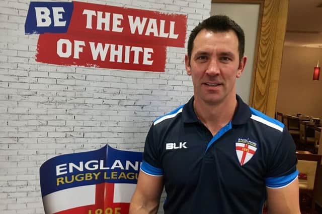 Paul Sculthorpe is one of the England assistants