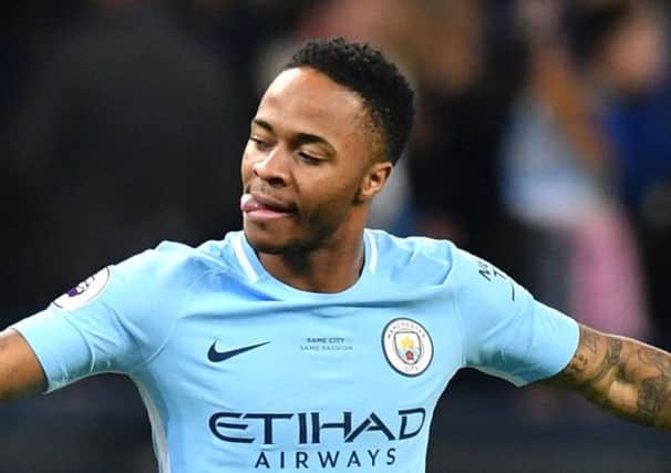 Manchester City's Raheem Sterling