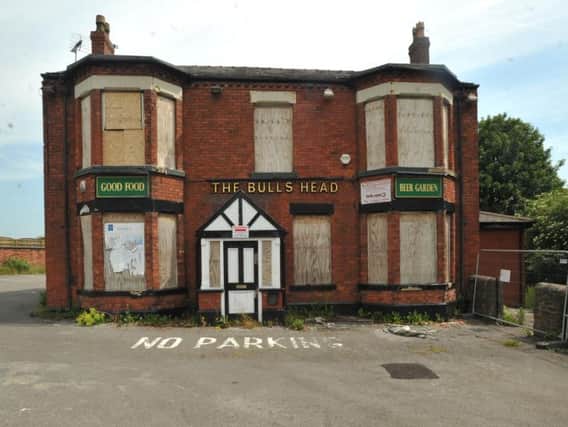 The Bulls Head on Warrington Road was demolished to make way for part of the route.