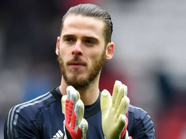 Manchester United goalkeeper David de Gea