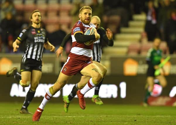 Sam Tomkins has been in great form