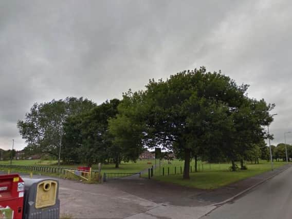 Laithwaite Park - the scene of the stabbing