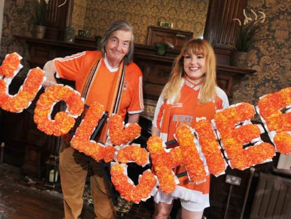 From left, Victoria Melody and her dad Mike, stars of Ugly Chief, a production about life, death and other things, at The Old Courts, Wigan