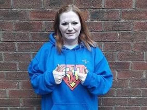 Pam Yates, who will be walking 36 miles in memory of her brave son Tyler