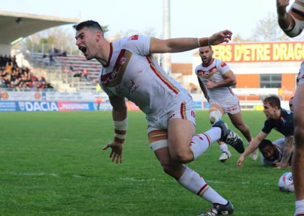 Who called a Wigan win, when Catalans went 22-0 ahead in the second-half?