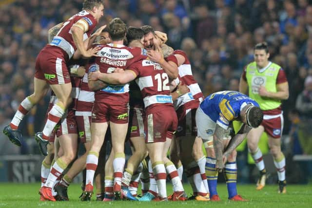 This was Wigan's first win at Headingley since 2012