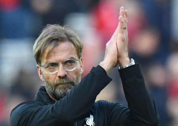 Liverpool manager Jurgen Klopp