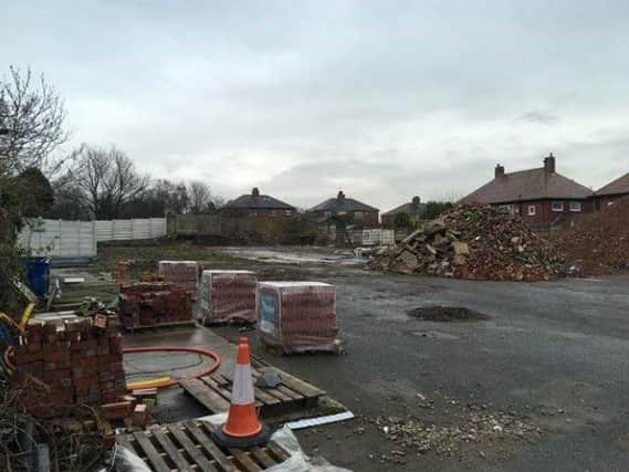 The site in Orrell up for auction